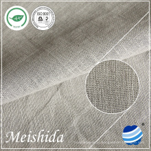 55% de linho 45% de tecido de algodão para camisa